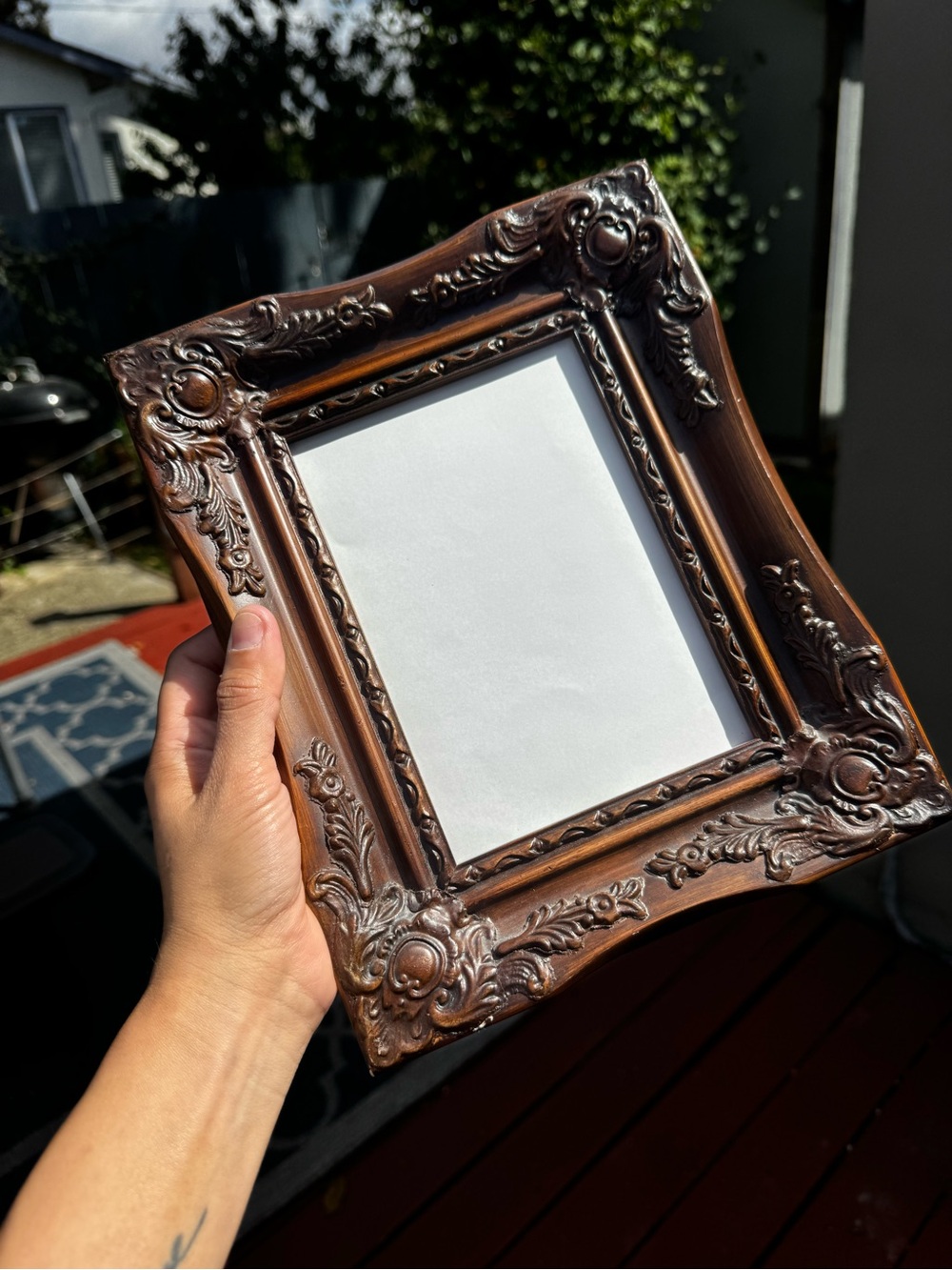Ornate Brown Decorative Picture Frame - Classic Home Accents